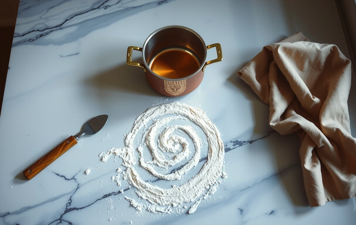 Vista dall'alto di un laboratorio culinario milanese